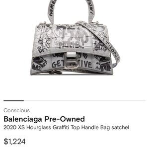 Balenciaga Hourglass XS bag
